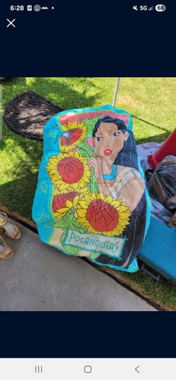 Pocahontas Vintage Sleeping Big Kids