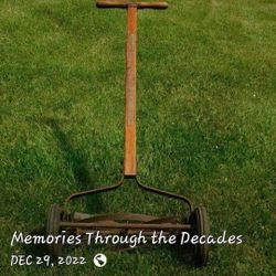 1950s Vintage Push Mower 