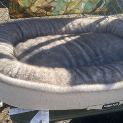 Tan Large Dog Bed 