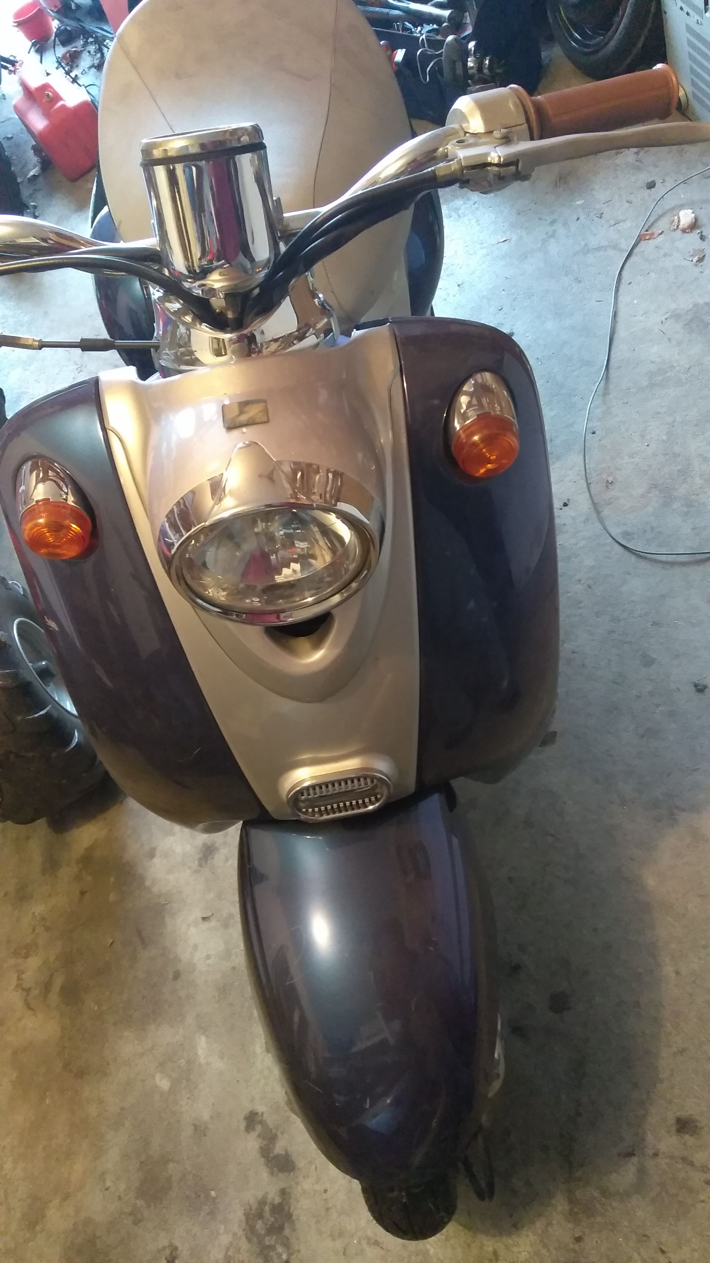 2003 geely scooter jetstar jl50qt 21, 50cc, 2 stroke scooter