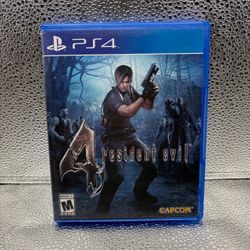 Resident Evil 4 Sony PlayStation 4 PS4, TESTED & WORKING!