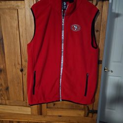 Men's Forty Niner Fleece Vest (XL) Good Condition