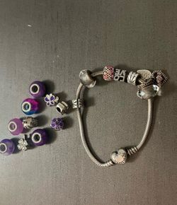 pandora bracelet and charms. ***send offers***