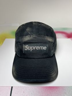 Supreme Overdyed Dusty Camp Cap Black