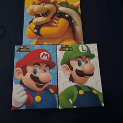 super mario wall decor set of 3