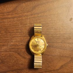 Vintage Citizen Crystal Seven Wrist Watch