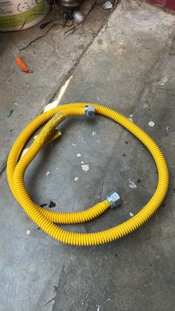 Gas dryer hose.