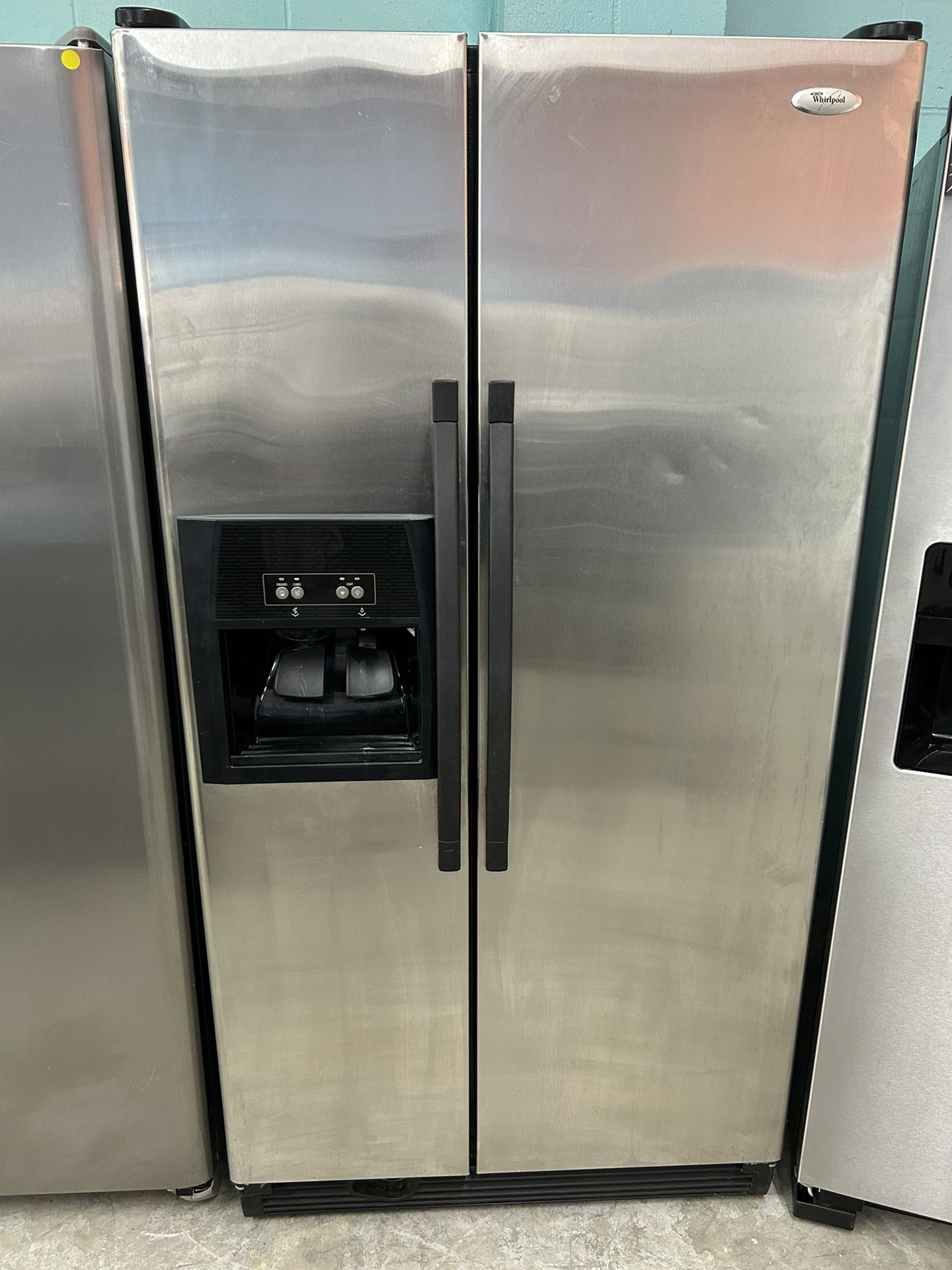 Whirlpool Stainless Side By Side Refrigerator