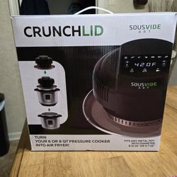 Brand New 6 To 8 Qt  Air Fryer Lid For Pots."CHECK OUT MY PAGE FOR MORE DEALS "