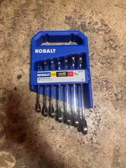 Kobalt 7-Piece SAE Ratcheting Wrench Set