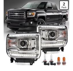 14-18 GMC Sierra Headlights