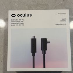 Meta Quest Link Cable - Virtual Reality Headset Cable for Quest