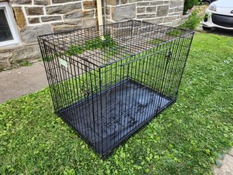 Dog Cage Crate 2 Door XLarge 42x28x31
