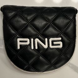 Ping Golf 2023 Mid Mallet Black Putter Headcover