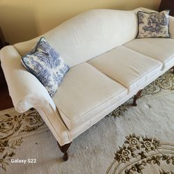 Beautiful white couch