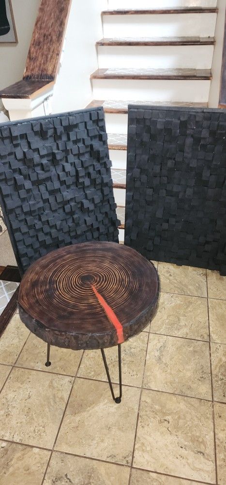 Free Glow In Dark Tree Stump Table With 3D Art Purchase