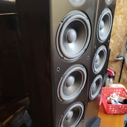 The Polk Audio Complete System  *free Receiver *