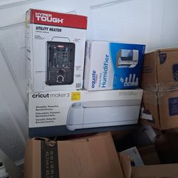 All For $125 NEW Heater/Rug/Humidifier/Cricut 4 (NEW)