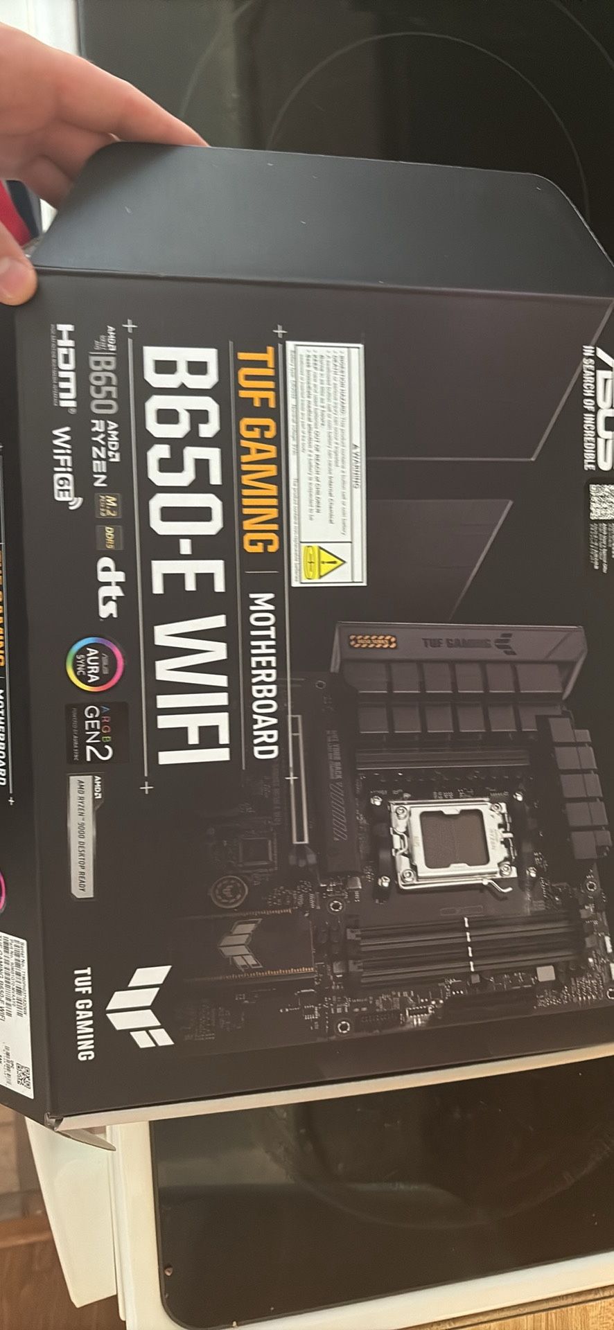 Motherboard/cpu/ssd/ram