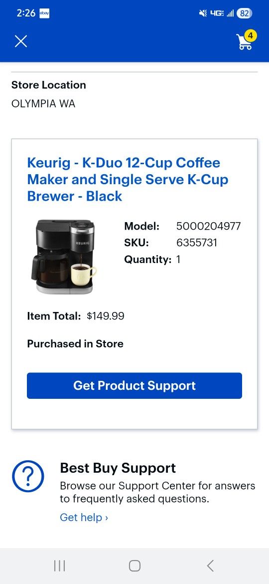 Keurig K-Duo Coffee Maker