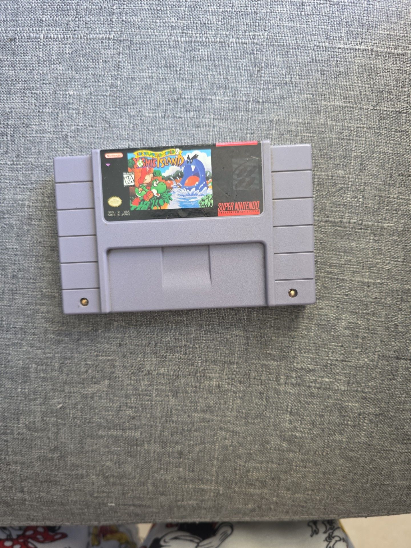 Super Nintendo super mario world yoshi island