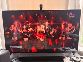 LG TV with Govee LED light