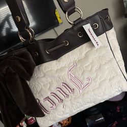 White juicy couture purse