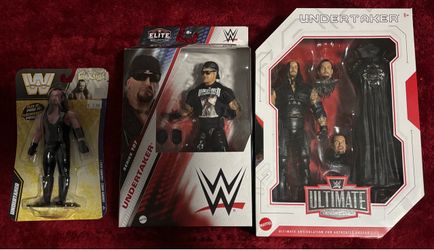 WWE The Undertaker figure lot