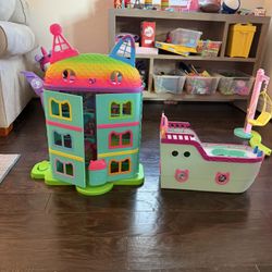 Gabby Dollhouse And Boat