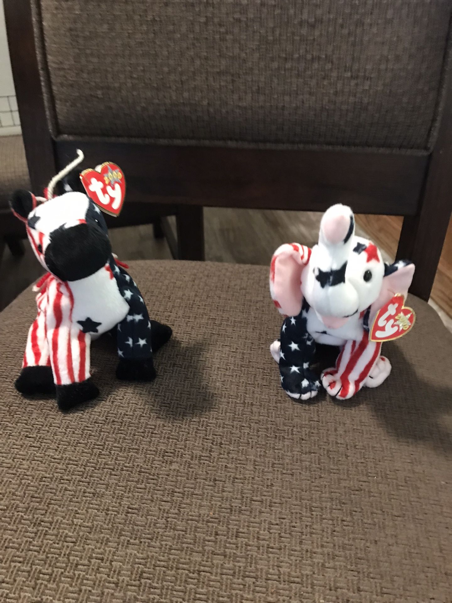 Beanie Babies Lefty And Righty
