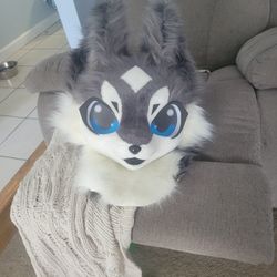 Handmade Faux Fur Head 