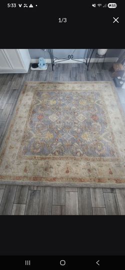 Rug - wool square rug