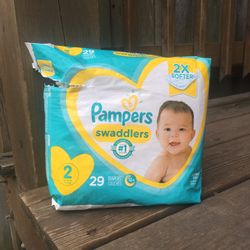 Pampers Swaddlers Disposable Diapers - Size 2 - 18 Count