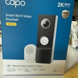 Tapo Smart Wi-Fi Video Doorbell 