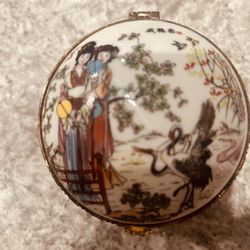 Geisha Trinket Box 