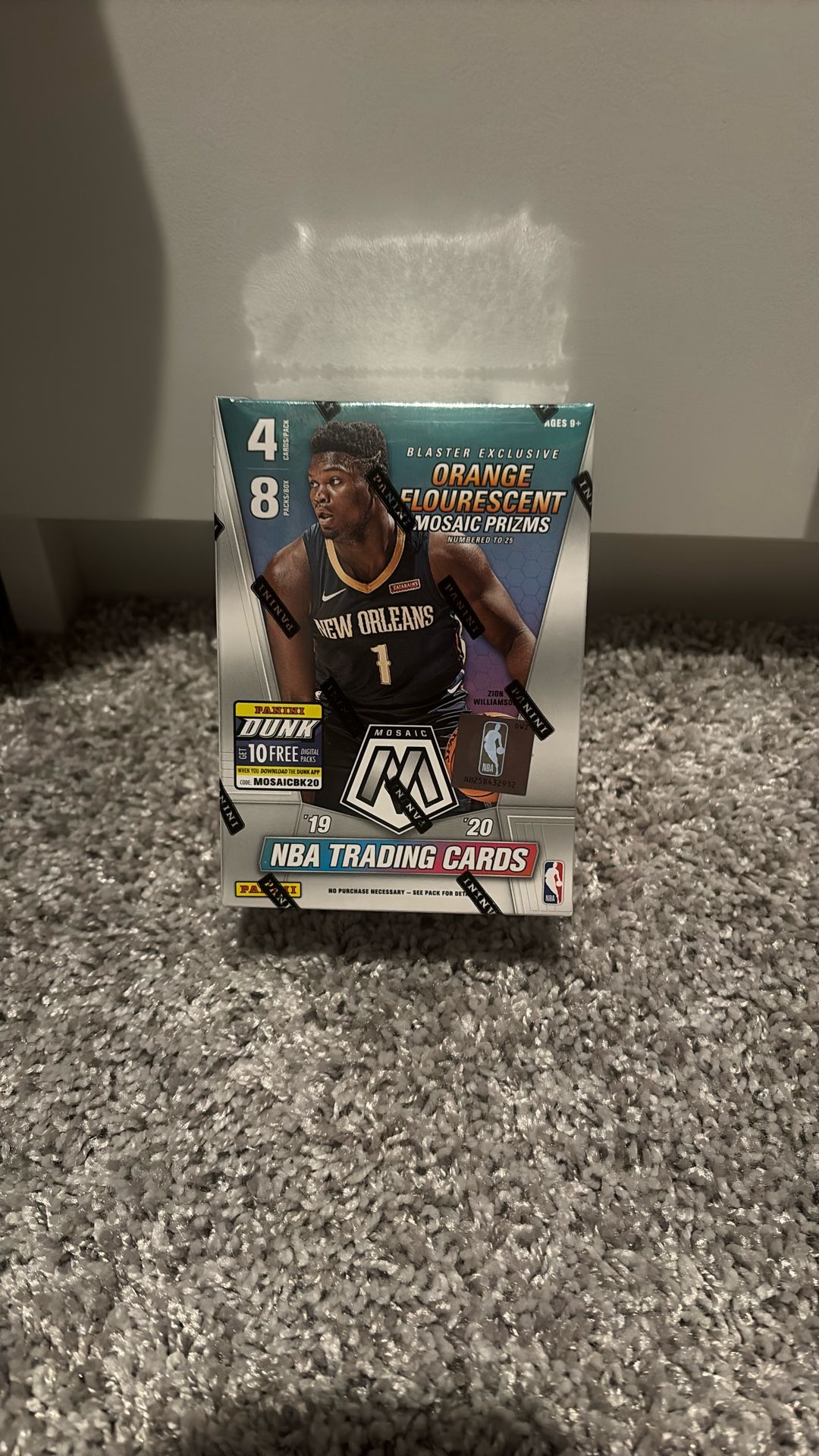 2019 2020 Panini Mosaic Blaster Box NBA Zoo Morant Rooki