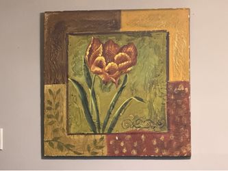 Painted wall art