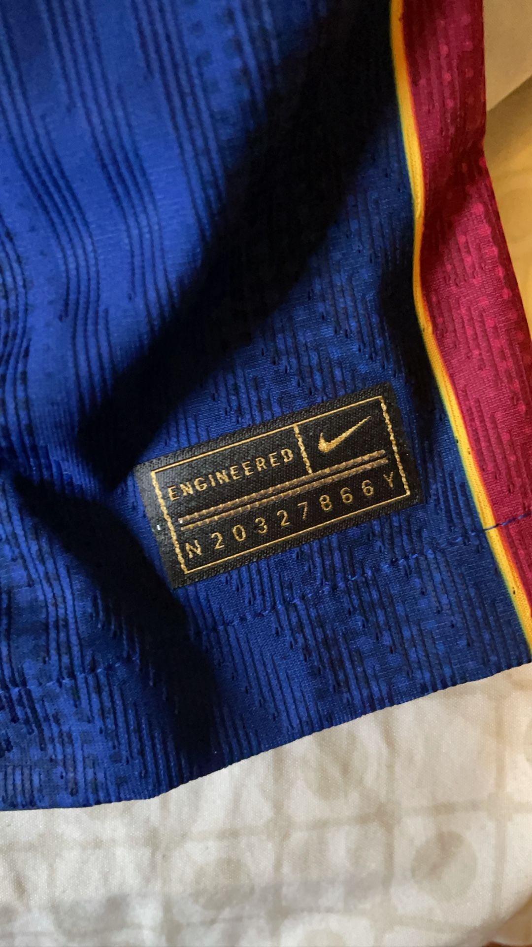 2015 Messi Barcelona Authentic XL Jersey w/Tags for Sale in Olympia, WA -  OfferUp