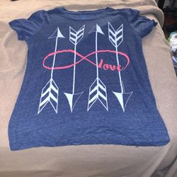 Womens Retro-graphic Tee-shirt (M)