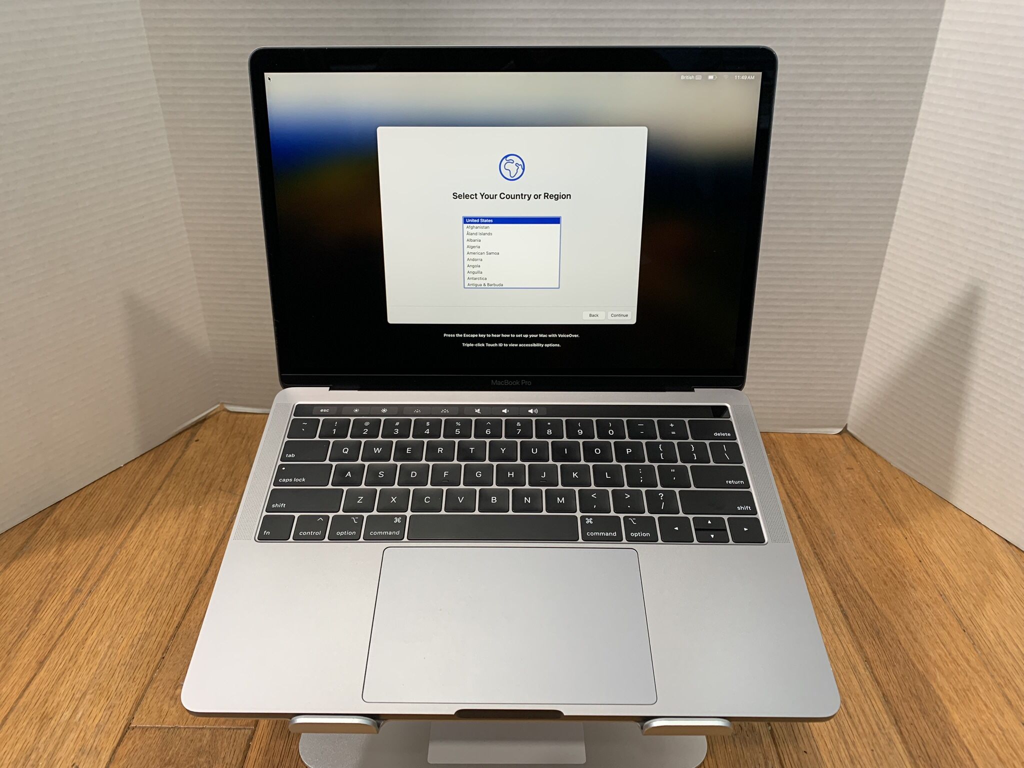 $480 (FIRM), 16GB RAM/i7 Processor/256GB, Touch Bar 13" MacBook Pro (2018), $2338 org. retail