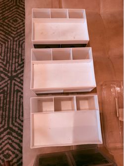 Makeup Vanity Bathroom Organizer Set