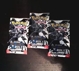 New! Pokemon TCG Booster Pack Scarlet And Violet black