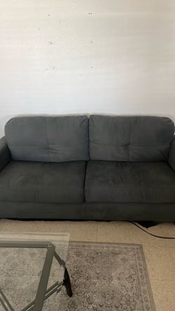 77” grey sofa