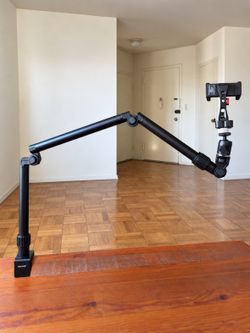 Neewer ST3A Overhead Camera Desk Mount - 35.4in Articulating Arm