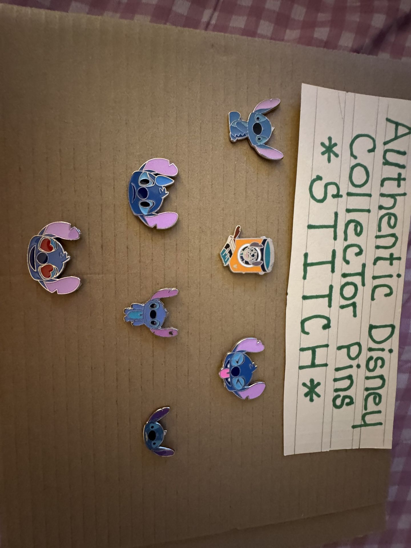 STITCH PINS - DISNEY OFFICIAL - STITCH HEAD SHOT PINS - LILO & STITCH