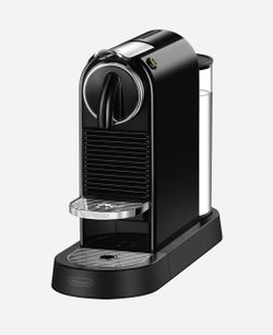 Nespresso CitiZ Original Espresso Machine by De'Longhi, Black Limousine black espresso machine with 19 bar pump and fast heat-up. Brews espresso and l