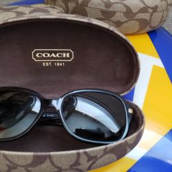 Women's COACH Sunglasses With Case  $50. Pickup In Oakdale 
