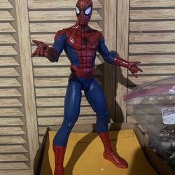 Spider Man Action Figure Disney Store London Exclusive Talking 13" Marvel Comics