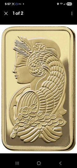 Pamp suisse gold bar (1oz)