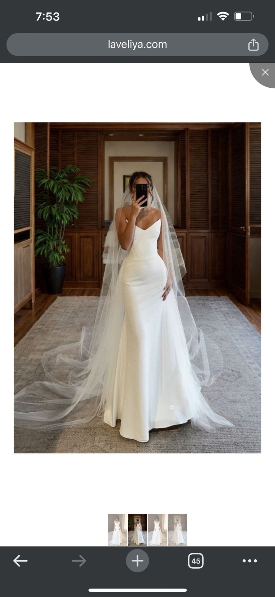 Brand New Wedding Dress With Built In Corset